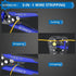 Self Adjusting Wire Stripper 3-in-1 Wire Stripper/Cutter/Crimper 12 Inches Suitable for 10 AWG to 24 AWG wire, 0.2 to 6mm², For Computer, Applianc...