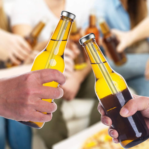 Gifts for Men Beer Chiller Sticks for Bottles Cool Unique Gift for any Beer Lover Stainless Steel Beverage Cooler,Christmas,Thanksgiving,Fathers' ...