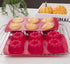 Webake Fancy Fluted Tube Cake Pan Non-stick Silicone Mini Tube Cake Baking Pan Kugelhopf Cake Mold Pack of 2...