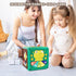 Montessori Toys for 1 Year Old - Toys for Ages 0-2, Frog Musical Learning Busy Cube, Kids Toddler Sensory Toys for 1 2 3 Year Old Boys Girls, Chri...