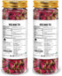 BLUE TEA - Rose Buds Tea - 1.05 Oz (Pack of 2) 60 Cups - Loose | Rich in Vitamin-C - For Hair & Skin | Caffeine Free - Flower Based - Herbal Tea -...