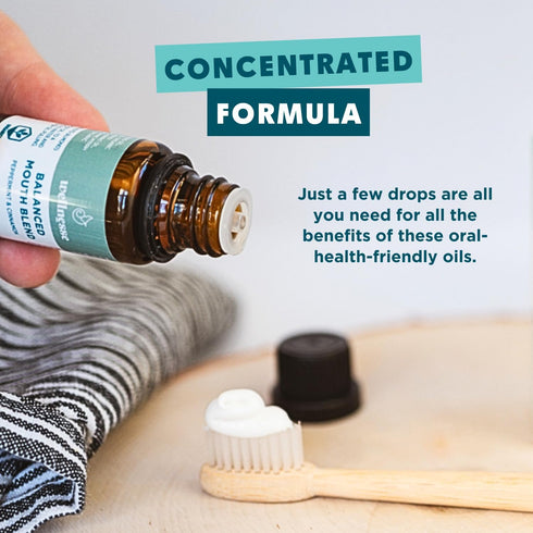 Wellnesse Concentrated Organic Mouthwash with Organic Peppermint Oil and Cinnamon Leaf Oil, Alcohol-Free Natural Mouthwash-Freshens Breath - Oral ...