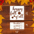Large Fall Stencils 12” Fall Stencil Happy Thanksgiving Stencils Pumpkin Stencil for Painting on Wood Give Thanks Templates...