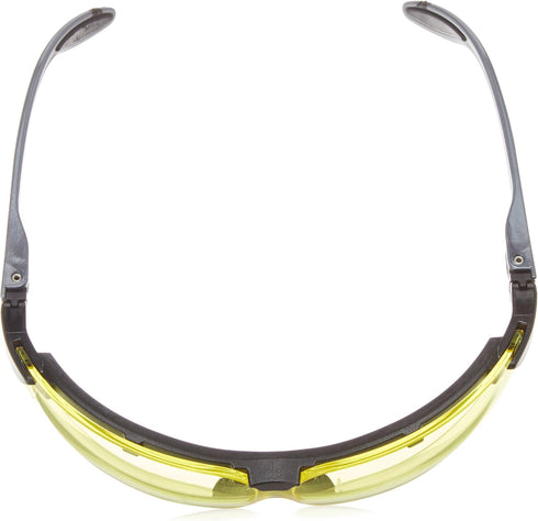 Uvex Value Brand Amber Safety Glasses, Anti-Fog, Wraparound...