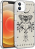 Compatible with iPhone 11 Case - Witchy Moon Stars Mystic Eyes Flexible Silicone Shockproof Clear Case for Men and Women Girls...