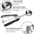 Medium Cookie Scoop, 2 Tablespoon Cookie Scoop for Baking, Cookie Dough Scoop, Spring-Loaded Scoop, Comfortable Grip, Non-Slip...