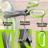 Herb Scissors, Kitchen Herb Shears Cutter with 5 Stainless Steel Blades and Cover, Chop Herbs and Greens Kitchen Multipurpose Cutting Shear Anti-r...