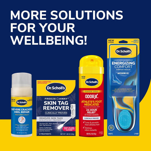 Dr. Scholl's ODOR-X ULTRA ODOR-FIGHTING POWDER SPRAY, 4.7 oz // Destroys Odors Instantly - All-Day Odor Protection - Freshens Feet & Shoes...