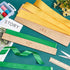 BENECREAT 2Pcs Ribbon Measuring Board 10" 12" 13" 14" Ribbon Tail Board Craft Board MDF Wooden Measuring Board for Craft Supplies Wreath Supplies...