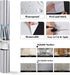 LaCheery 24x160in Silver Stainless Steel Backsplash Contact Paper Metal Texture Interior Vinyl Film Waterproof Countertop Self Adhesive Laminate S...