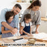 Premium Bench Scraper for Kitchen - Dough Scraper&Cutter with Measuring Scale and Conversion Chart - Kitchen Essentials Utensils Pastry Cake Cutte...