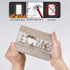 Home Wall Plate 3 Gang Triple Toggle Decorative Light Switch Cover Modern Abstract Switch Plate Cover for Bedroom Kitchen Home Decor White Love...