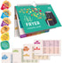 Willa Flare Air Fryer Magnetic Cheat Sheet Cooking Times Reference Guide for 80 Foods - Flip Chart and 6 Vinyl Decal Stickers | Perfectly Fry Fami...