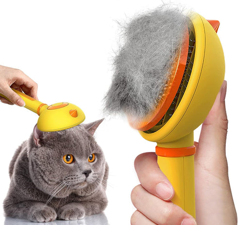 Katoggy Cat Brush for Pet Grooming, Self Cleaning Dog Grooming Brush...