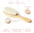 Baby Hair Brush Set – Soft Baby Brush Set for Newborns, Baby Comb and Brush Set Girl and Boy, Toddler Hair Brush and Toddler Comb - Baby Gift Set...