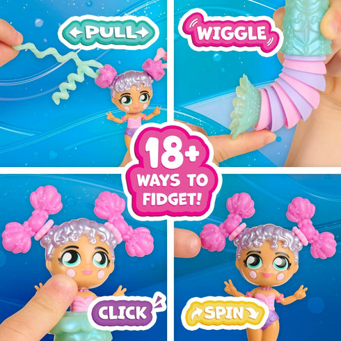 Deluxe Mermaid, Doll and Pet with 18+ Ways to Fidget...