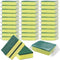 30 Pack Kitchen Sponges Individually Wrapped, Non-Scratch Scouring Pads Bulk Scrub Sponges for Cleaning Kitchen and Household, Car, Dish Sponge fo...