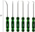 OEMTOOLS 26545 6 Piece Hook And Pick Set With Acetate Handle, Hook Tool And Pick Tool, Vehicle Pick And Hook Set, Pick Tool Set For Mechanics...
