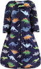 Hudson Baby Unisex Baby Long Sleeve Plush Faux Fur Sleeping Bag, Wearable Blanket, Dinosaurs, 0-6 Months...