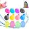 12 Pack Reusable Water Balloons Fast Refillable for Kids Outdoor Activities, latex-free Kids Pool Beach Bath Toys, Self-Sealing Water Bomb Quick F...