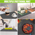 Coffee Mat Dish Drying Mat - 12"x 19'' Coffee Bar Mat for Countertop, Hide Stain Absorbent Spill Mat, Rubber Backing, Coffee Bar Accessories Fit C...