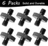 1/4" Male to 1/4" Male Threaded Tripod Screw Adapter Double Head Stud Standard Mounting Thread Converter for Camera Cage Mount Light Stand Monopo ...