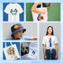 HTVRONT Sublimation Coating Spary for Cotton Shirts 2x150ml, Sublimation Spray for All Fabric, Canvas, Carton, Pillow, Sublimation Spray Quick Dry...
