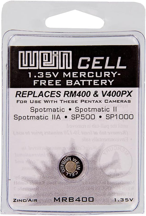 Exell Battery MRB400 1.35V Zinc Air Z400PX, E400N, EPX400, H-B, KX400, MRB400, PM400R, PX400, RM400, T400N, V400PX...