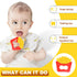 Teething Toys for Babies Soothe Teething Pain and Itching Gums, Food Grade Silicone Teethers for Babies 0-6 Months/6-12 Months, (Fries)...