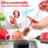 Meat Injector, TGE-V 1-oz Plastic BBQ Marinade Injector Kit, Turkey Injector Syringe (3 Stainless Steel Meat Needles +3 Replacement O Rings + 1 Cl...