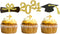 24 Pack 2024 Graduation Cupcake Topper Congrats Grad Cake Topper with Diploma, 2024, Grad Cap for Graduate Party Decorations Supplies...