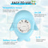 Baby Bath Thermometer & Room Thermometer for Infants - Bath Tub Water Temperature Thermometer with Safety Temp Warning - Otter Floating Bath Toy f...