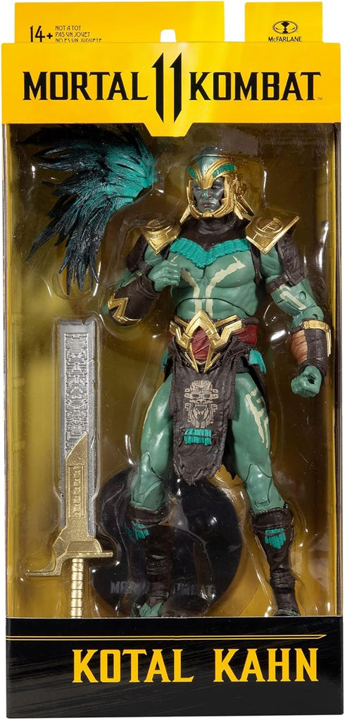 McFarlane Toys Mortal Kombat Kotal Kahn 7" Action Figure with Accessories...