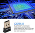 ASHATA CSR4.0 Mini USB Bluetooth Adapter Wiress Dongles Receiver Wiress Bluetooth Adapter for Windows Mouse Keyboard Headset...