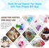 50Pcs Organza Bags 4x6 Inches, Royal Blue Sheer Drawstring Baby Shower Favor Bags Mesh Jewelry Pouches Wedding Candy Gift Bags...
