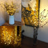 2 Pack Decorative LED Lighted Branch Lights Battery Operated Artificial LED Twig Branches Decoration for Home Room Decor Christmas Vase (Warm Whit...