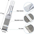 Air Conditioner Condenser Fin Comb Cleaner kit 2Pcs, Air Conditioner Fin Cleaner Brush Kit, Kitchen Appliances Coil Whisk Clean Brush Stainless St...