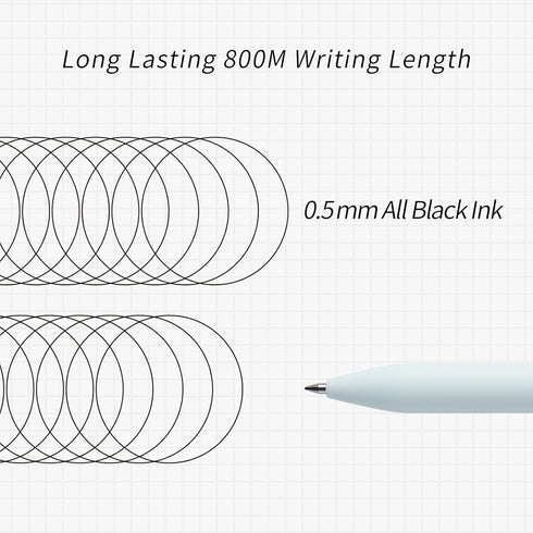 Kaco FIRST Gel Pens, Cute Stationery, 4 Pieces with Extra 8 Black Refills Cute Heart Star Pen Set Valentine's Day Christmas Gifts (2 Star & 2 Hear...