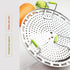 Vegetable Steamer Basket, Stainless Steel Folding Steamer, Insert for Veggie Fish Seafood Cooking, Expandable to Fit Various Size Pot(5.1" to 9")...