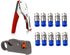 Coax Cable Crimper Tool Kit, rg6 rg59 Coaxial Compression Tool, Wire Stripper, 10pcs RG6 F Connectors...