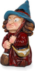 Witch Garden Gnome Statues, Funny Witch Dwarf Outdoor Statue Collectible Figurines for Yard Decor Landscape Porch Decoration Outside Novelty Gift...