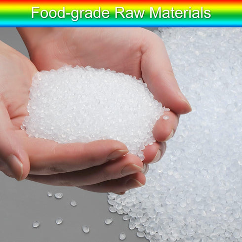 100-pack 2×2 inch mylar bags with clear window holographic resealable sealable packaging zip bag for small bussiness jewelry candy sample food pac...