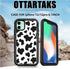 Compatible for iPhone 11 Case with Screen Protector Cute Luxury Cow Print Design for Women Girls, Shockproof 3-Layer Full Body Rugged Heavy Duty P...