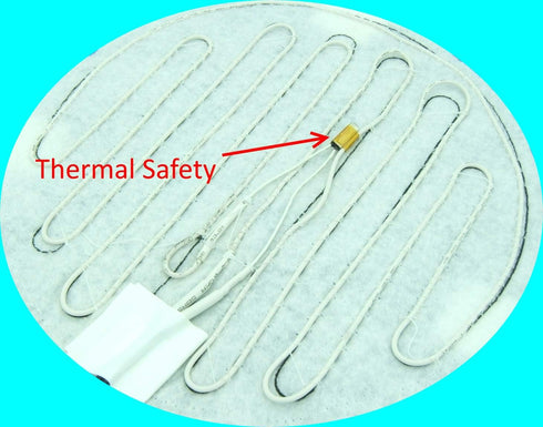Brewing & Fermentation Heat Pad for Homebrew Beer & Wine Fermenting 120VAC 12 or 25 Watt Heating Mat: Safe for Plastic/Glass Carboy Fermentors w/H...