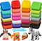 ESSENSON Magic Clay - Air Dry Clay 24 Colors, Modeling Clay for Kids with Tools, Soft & Ultra Light, Toys Gifts for Age 3 4 5 6 7 8+ Years Old Boy...