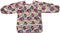MUMBABY Baby Bib Sleeved Shirt with Pocket 1-3 Years Old Toddler Smock, Waterproof and Washable (Swirl Purples)...