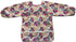 MUMBABY Baby Bib Sleeved Shirt with Pocket 1-3 Years Old Toddler Smock, Waterproof and Washable (Swirl Purples)...