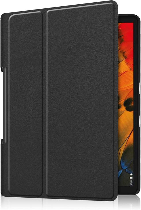 Case for Yoga Smart Tab YT-X705F, Ratesell Lightweight Fold Stand Microfiber Lining Case Cover for Lenovo Yoga Smart Tab 10.1 Inches Black...