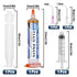 No Clean Soldering Flux 223 30CC High Viscosity Electronics Solder Fluxes Paste Syringe 30mL for Circuit Boards and Copper Electrical Wire with Ne...