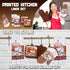 Lobyn Value Packs: 5-Piece Café Latte Kitchen Towel Set – Quilted Oven Mitt & 2 Potholders, Perfect for Coffee Lovers...